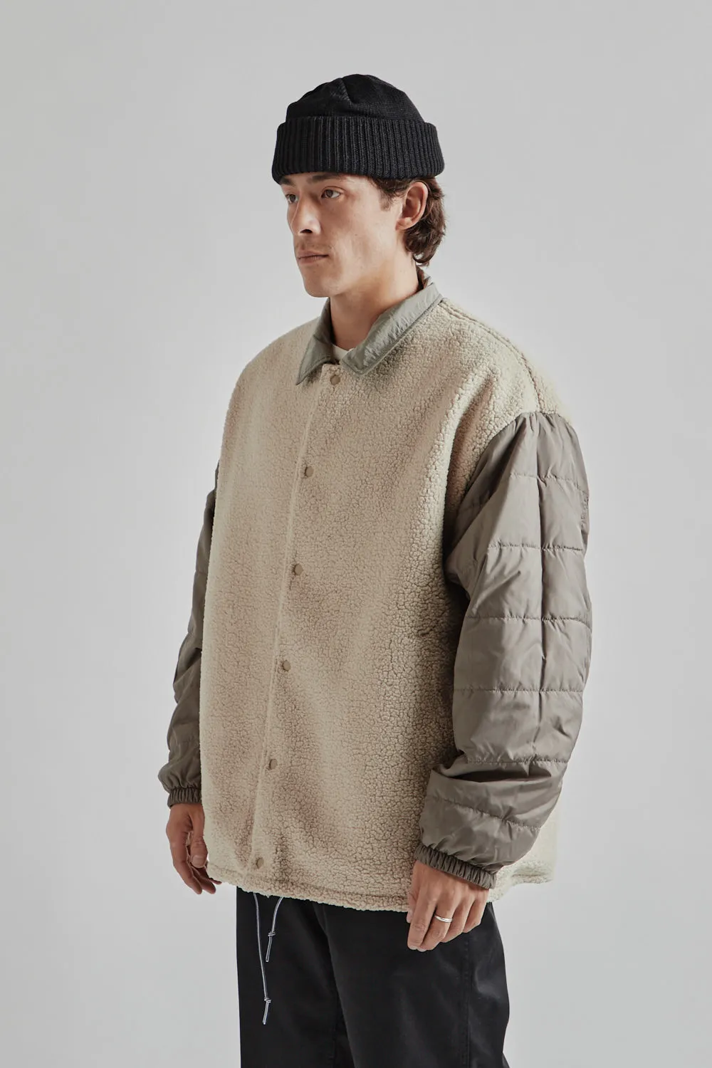 Reversible Wind Jacket - Beige