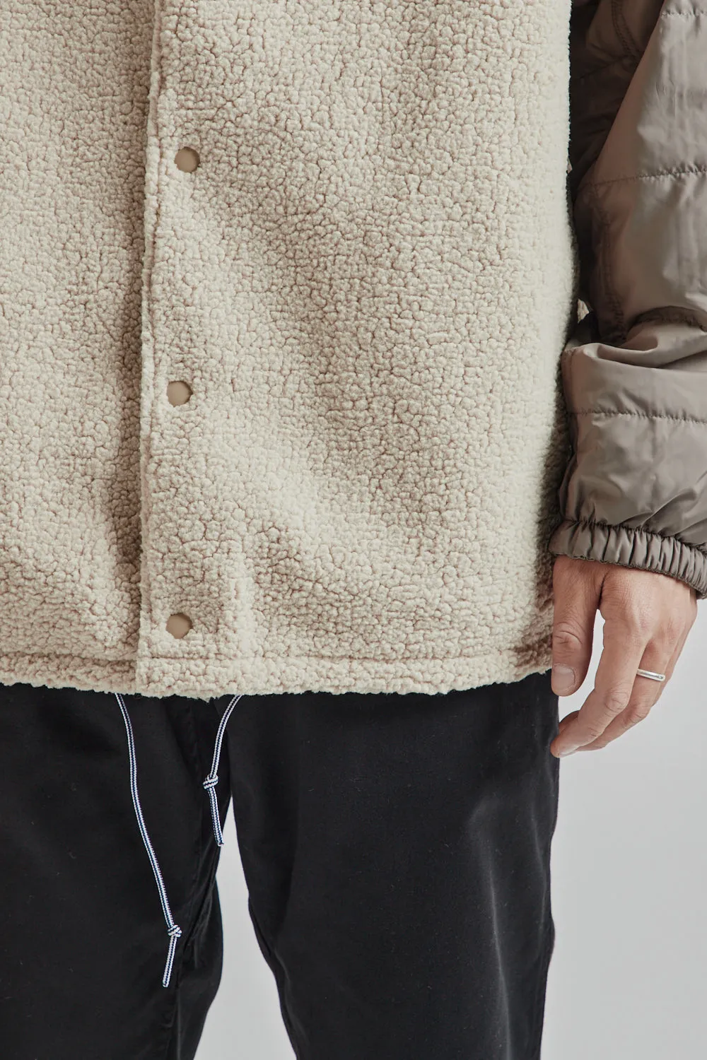 Reversible Wind Jacket - Beige