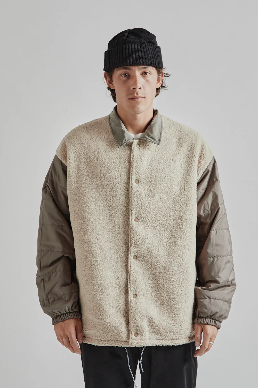 Reversible Wind Jacket - Beige