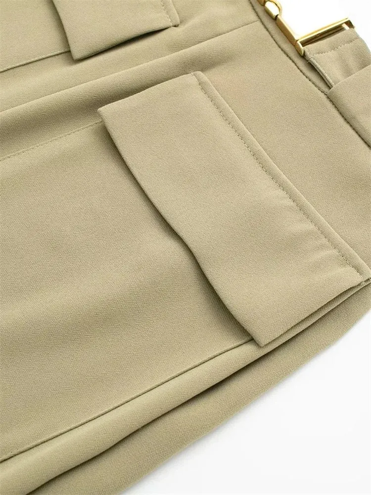 Rome midi skirt