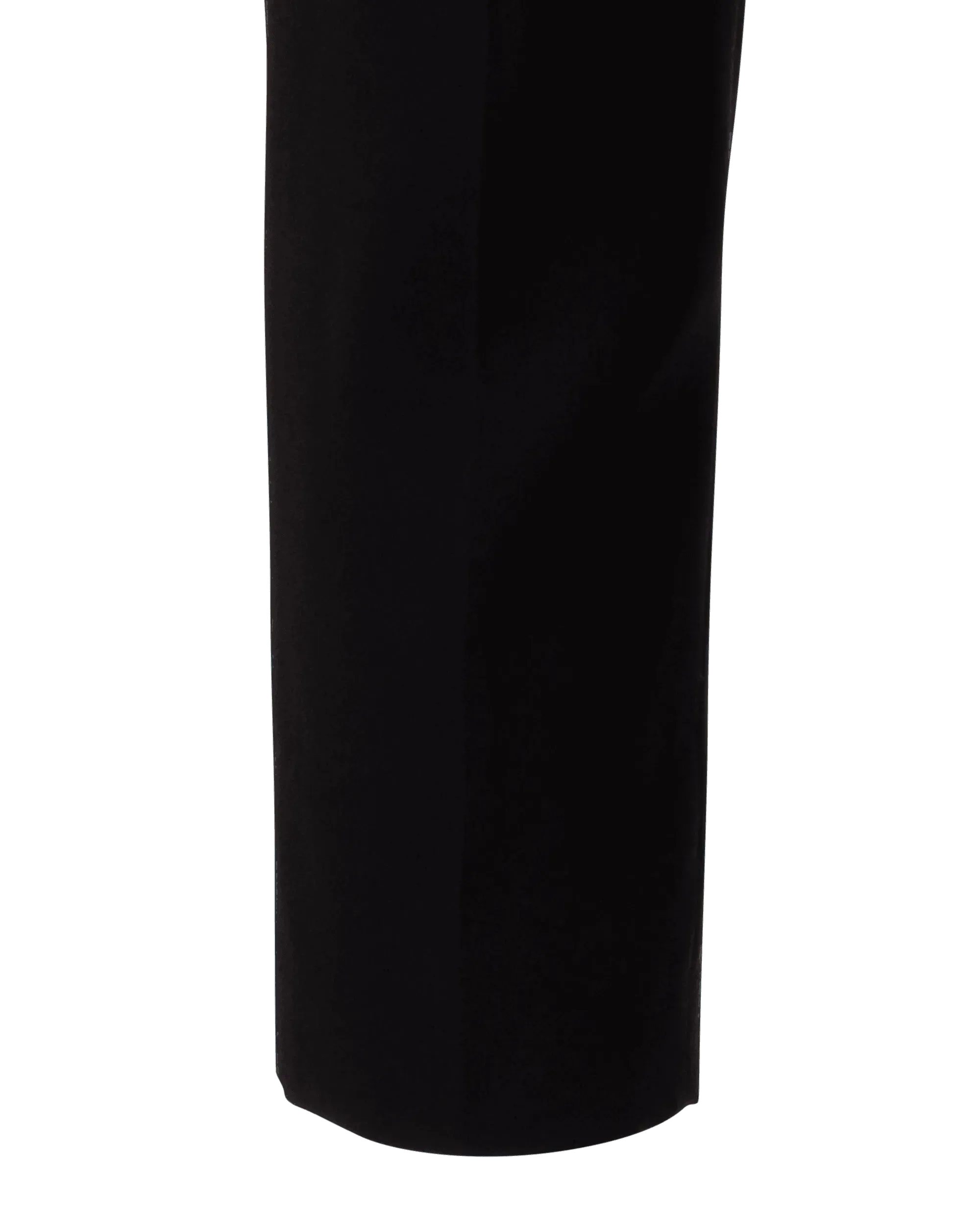 Satin-Back Crepe Pants
