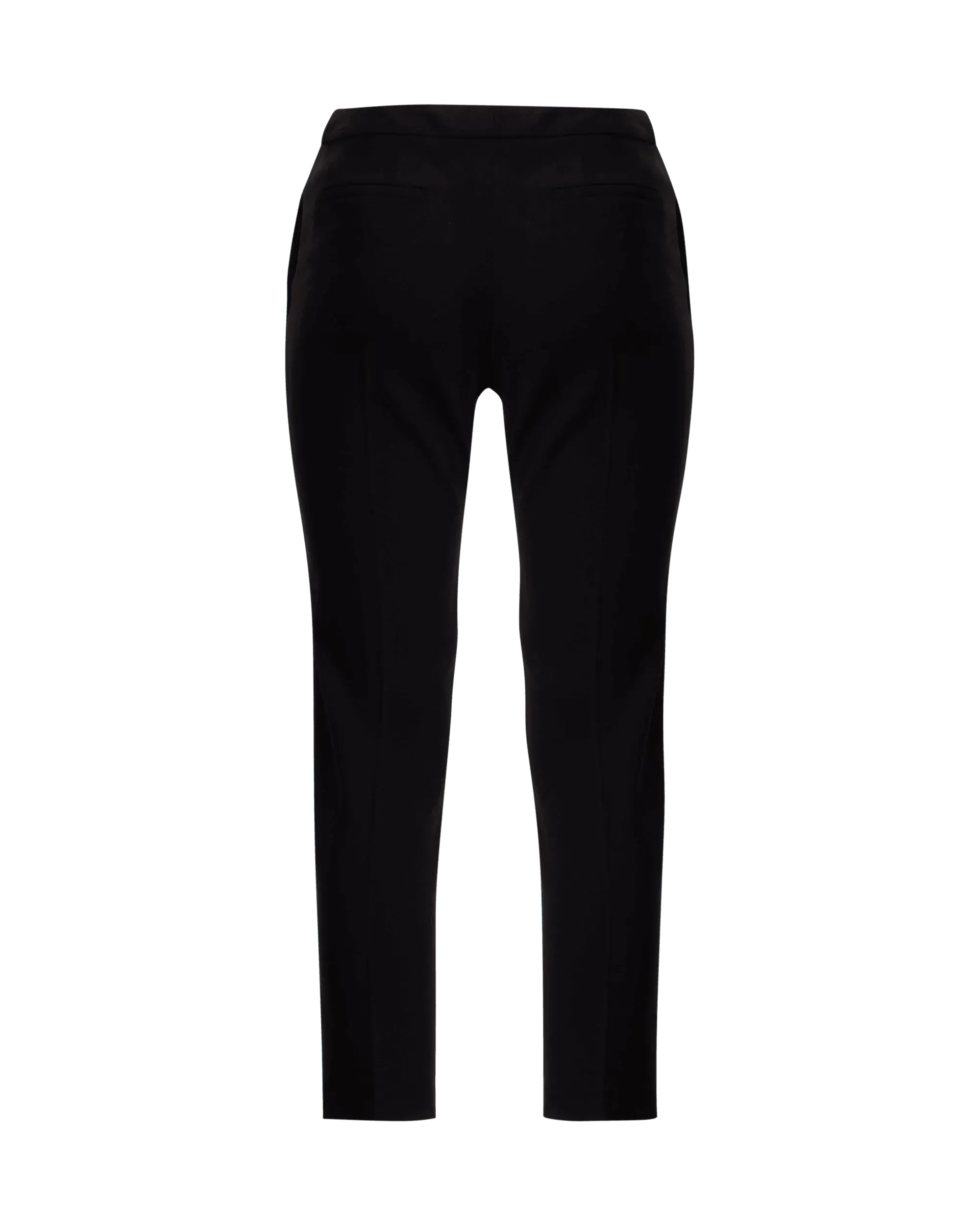 Satin-Back Crepe Pants