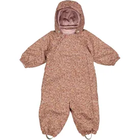 Snowsuit Adi Tech - wood rose flowers