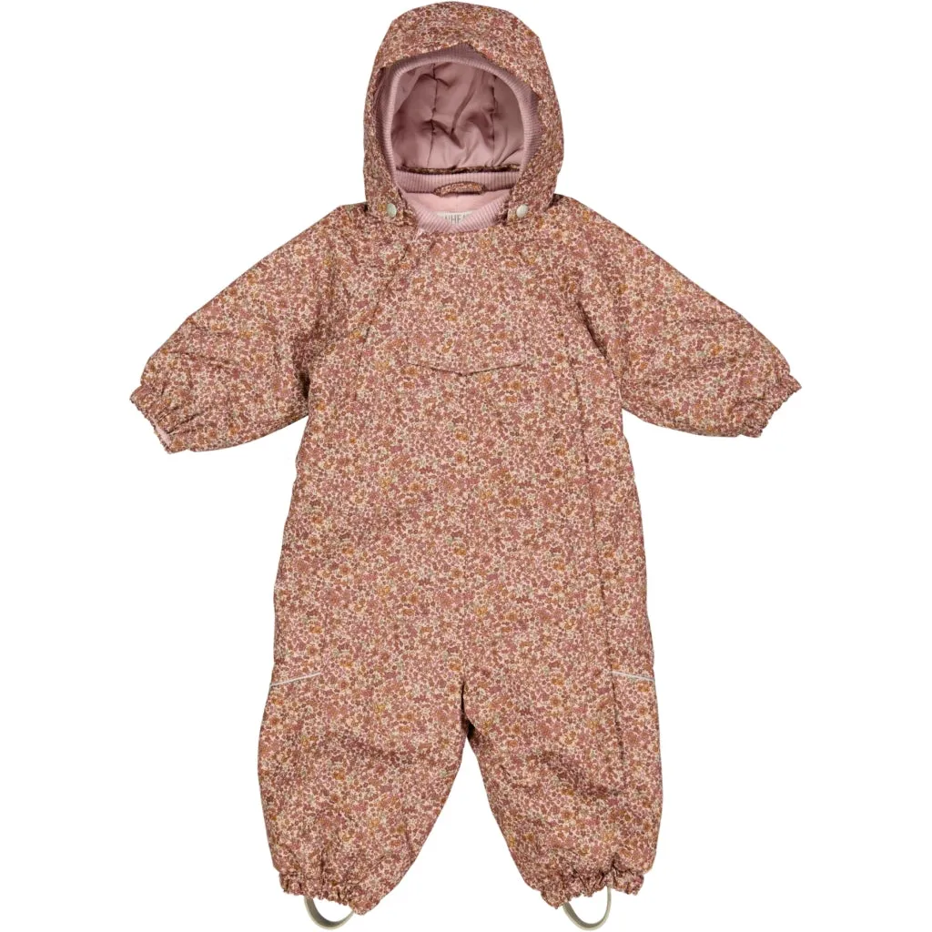Snowsuit Adi Tech - wood rose flowers