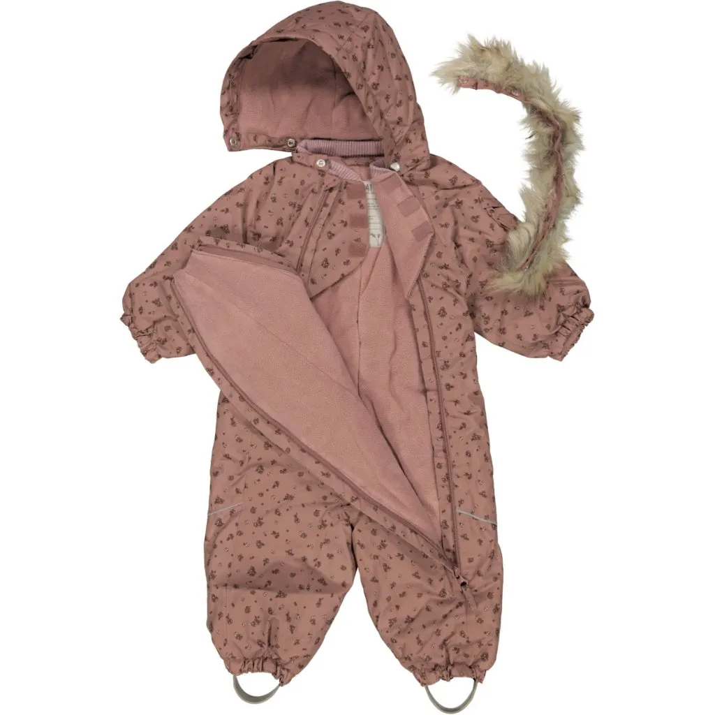 Snowsuit Nickie Tech - rose cheeks flowers