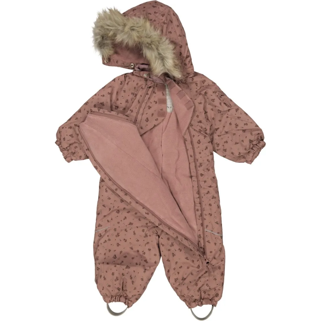 Snowsuit Nickie Tech - rose cheeks flowers