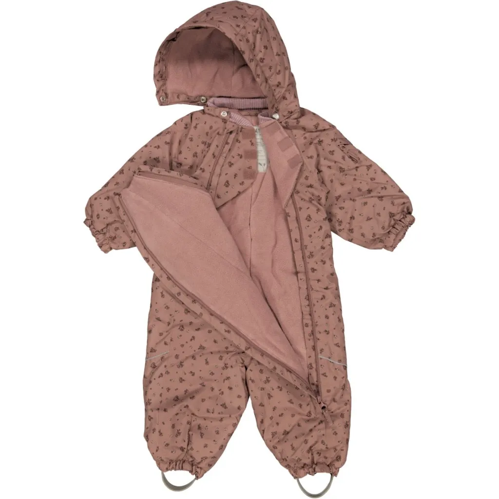 Snowsuit Nickie Tech - rose cheeks flowers