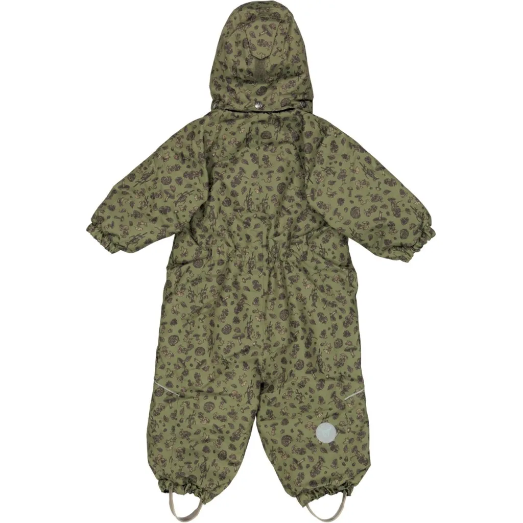 Snowsuit Nickie Tech - winter green forest