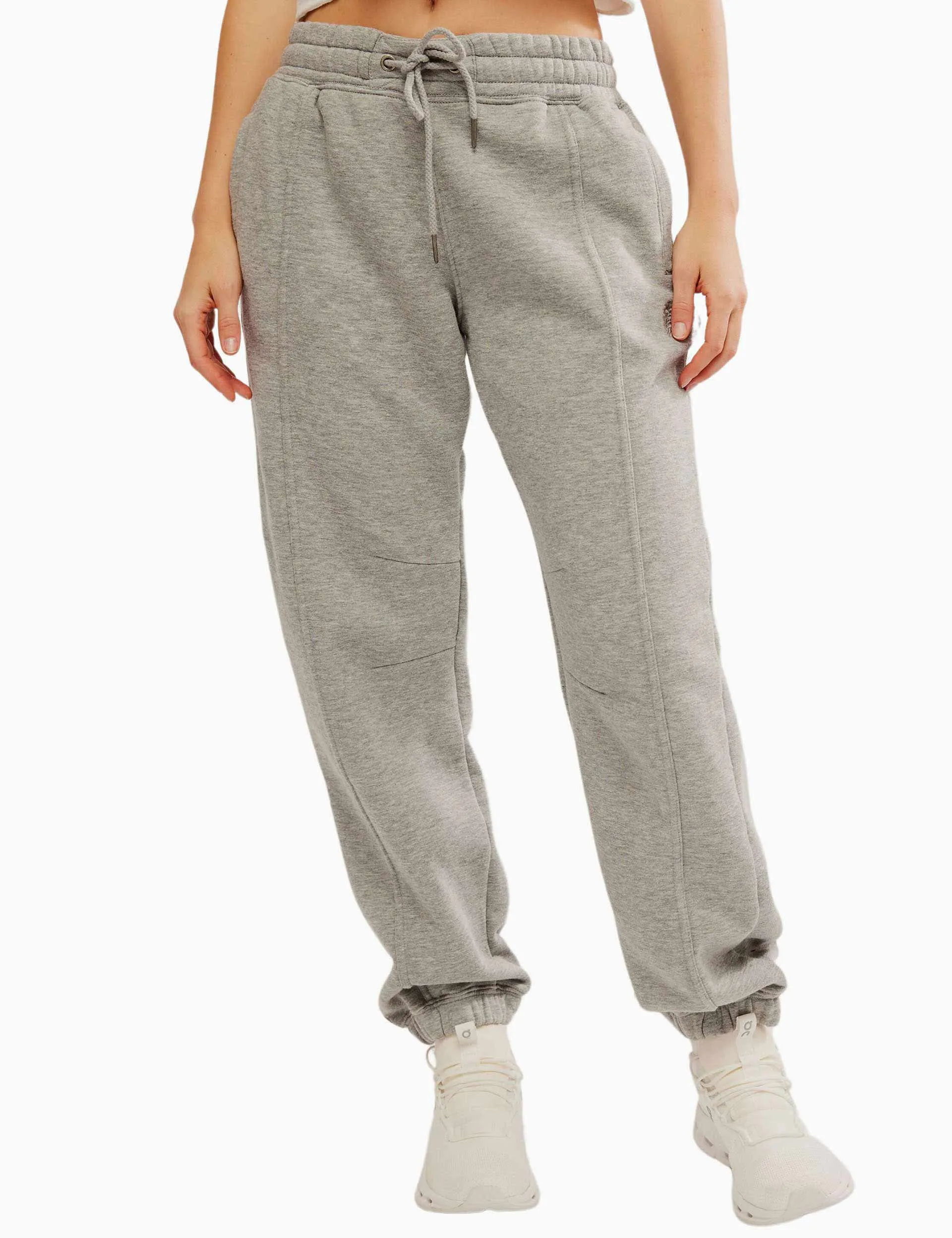 Sprint To The Finish Pants - Heather Grey
