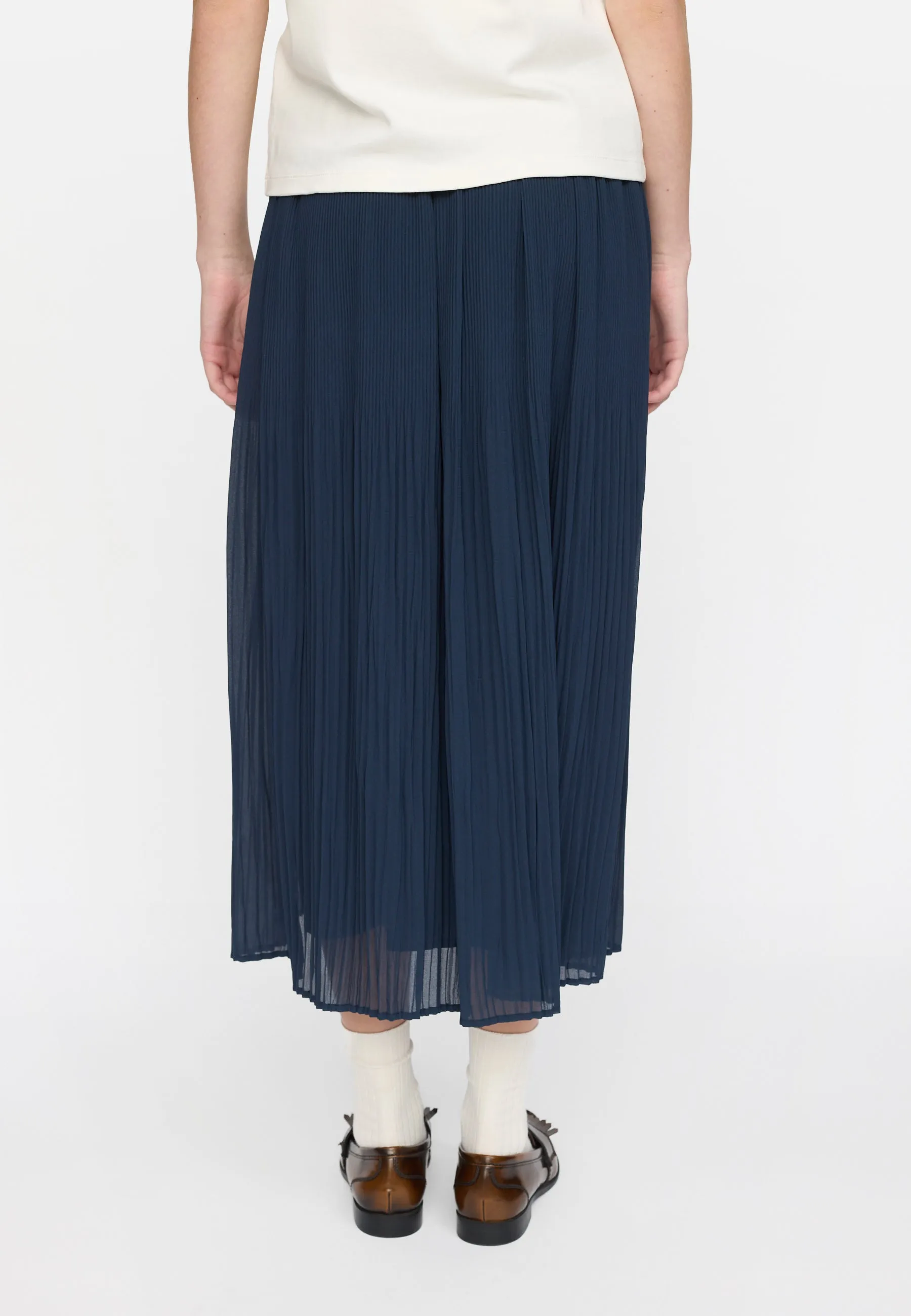 SRCorina Plisse Skirt - Total Eclipse