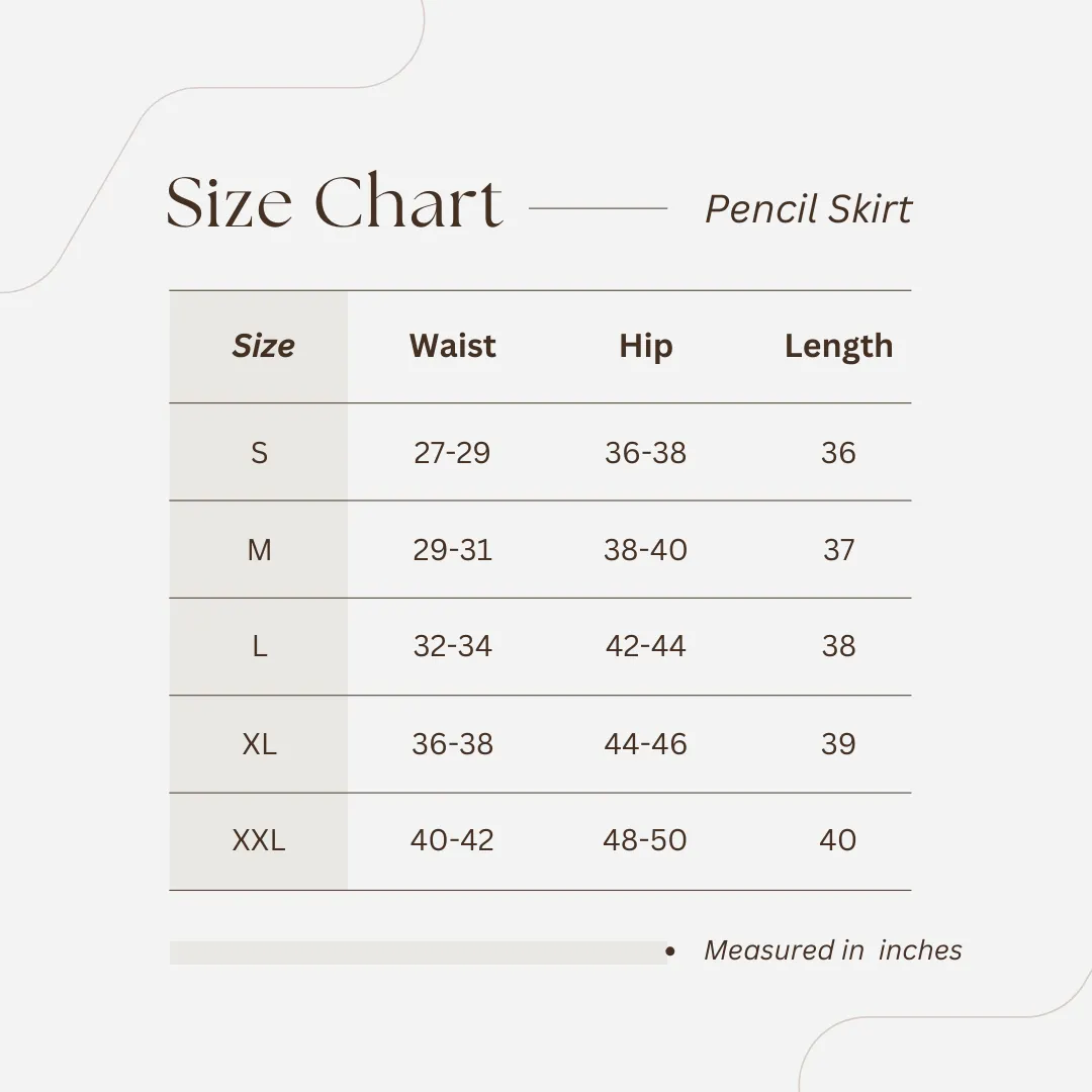 Star Nation Pencil Skirt