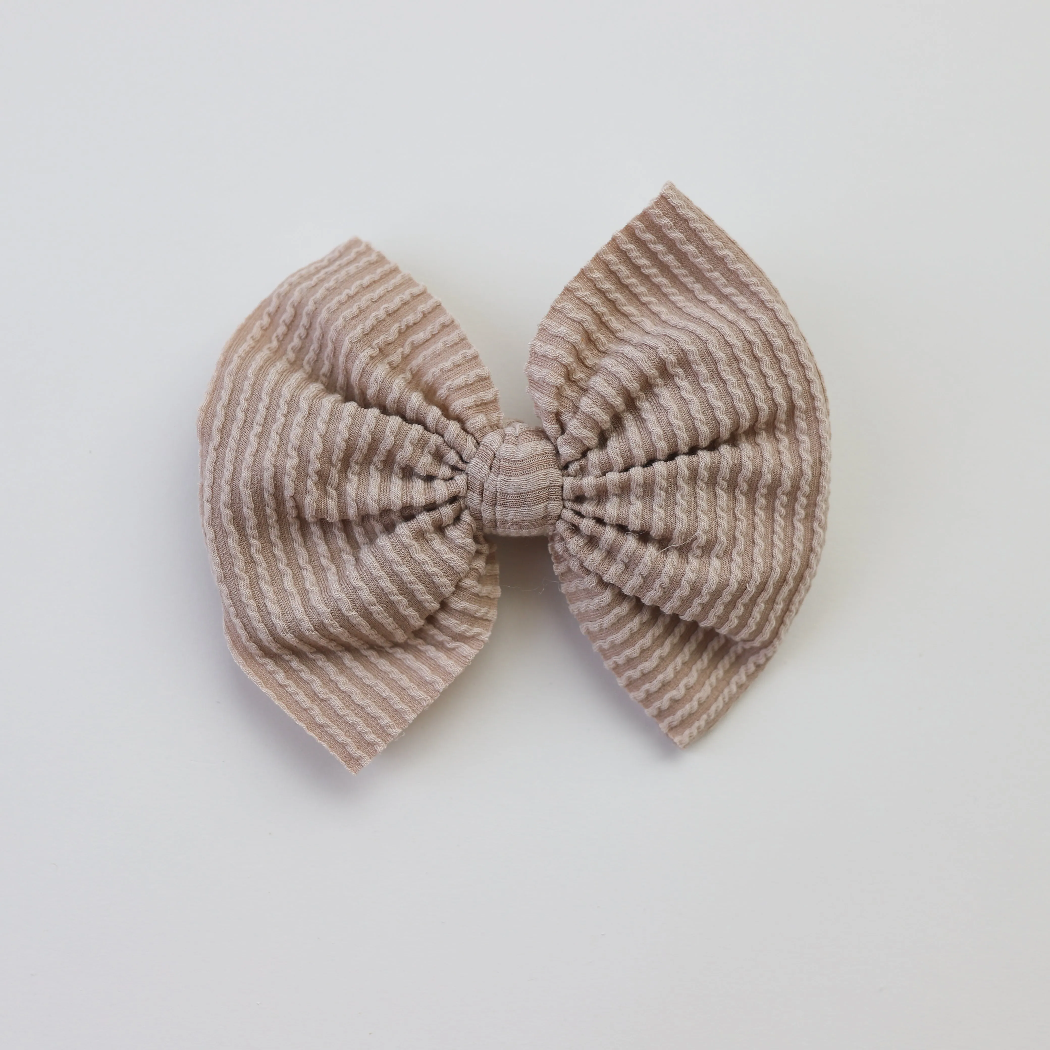 Tan Cozy Bow