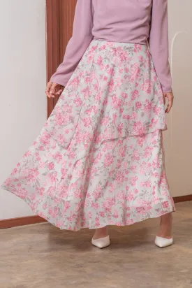 Tantina Skirt Aqua Blossom