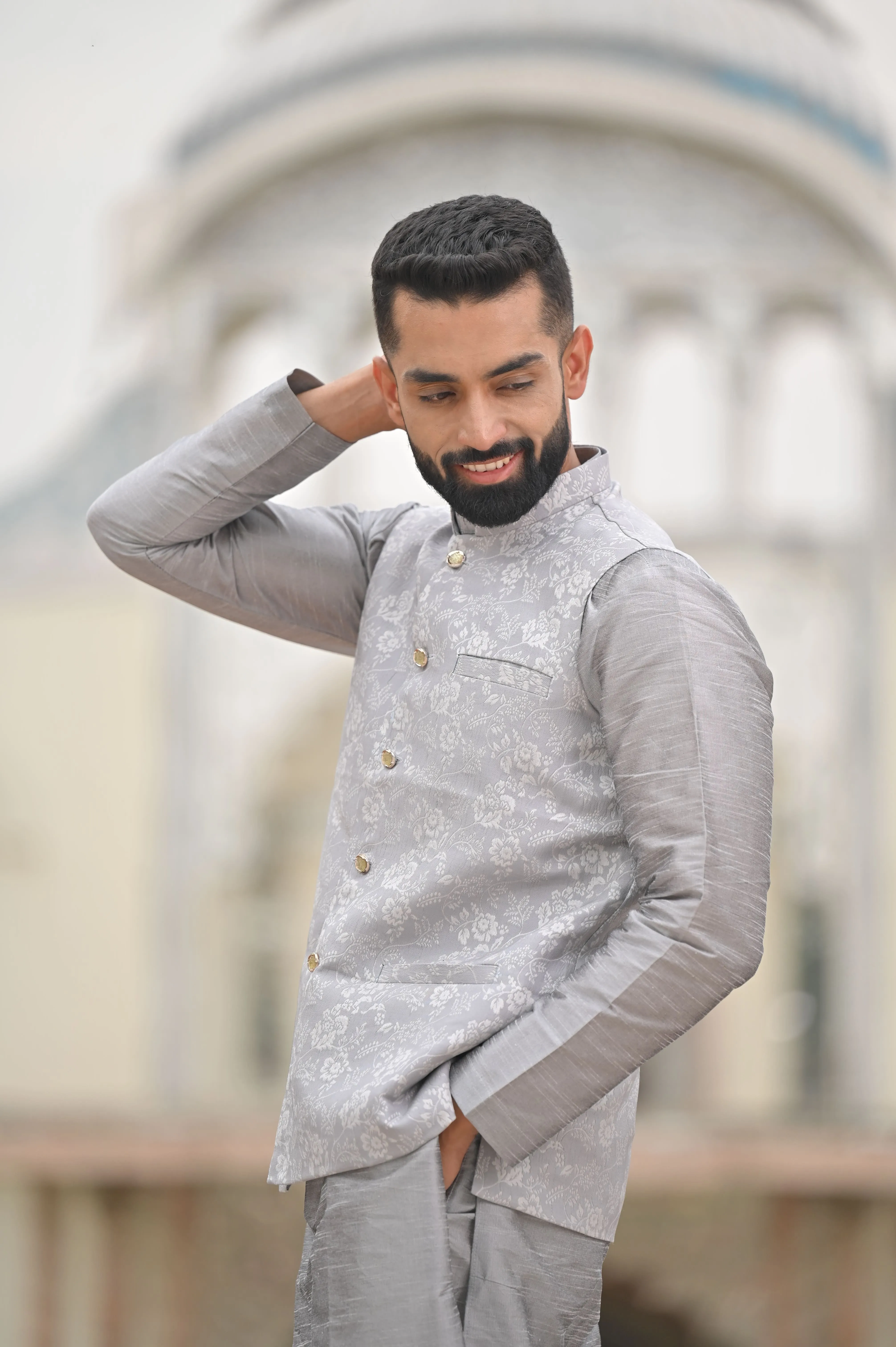 Timeless Festive Brocade Vasket
