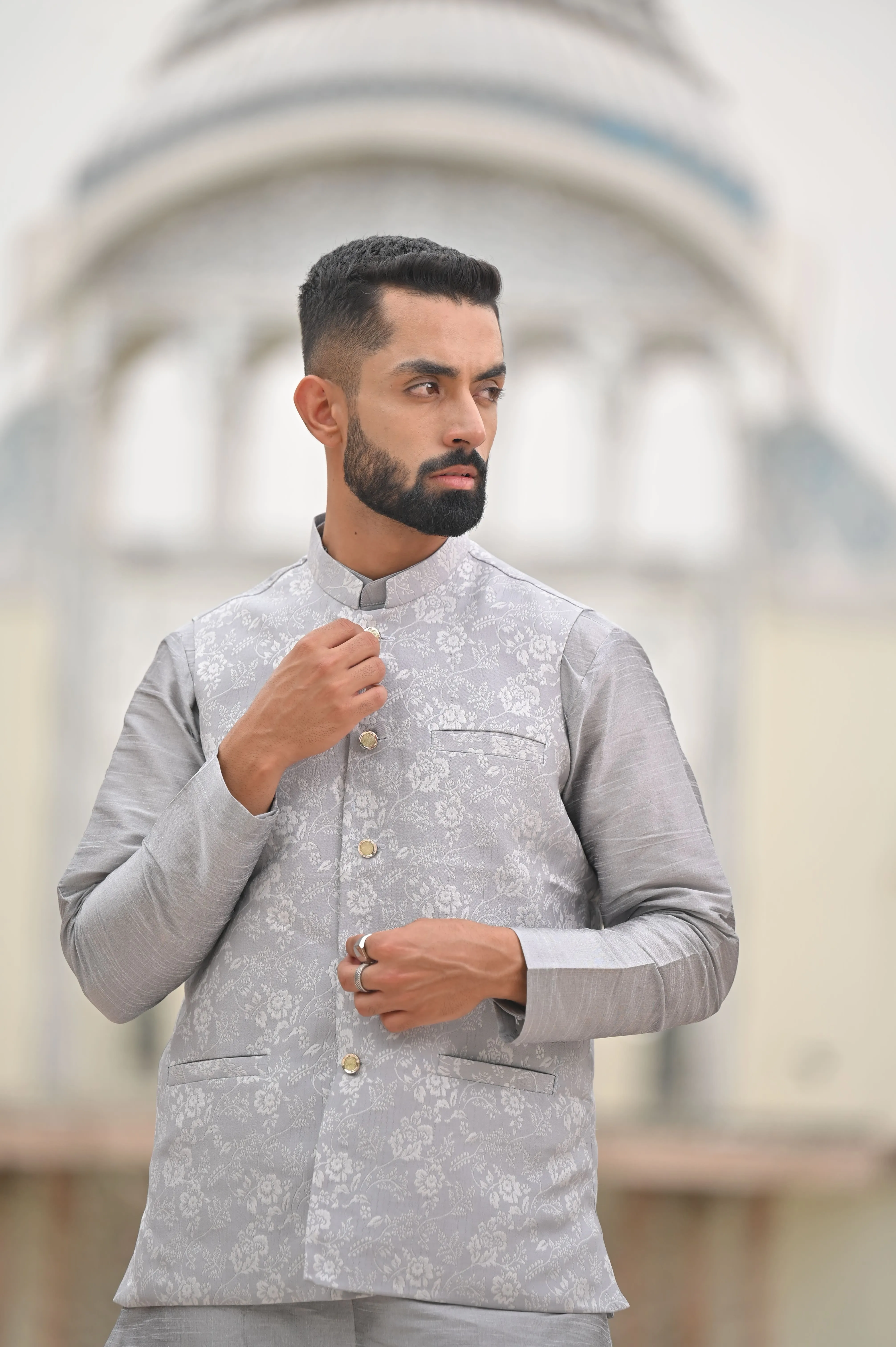 Timeless Festive Brocade Vasket