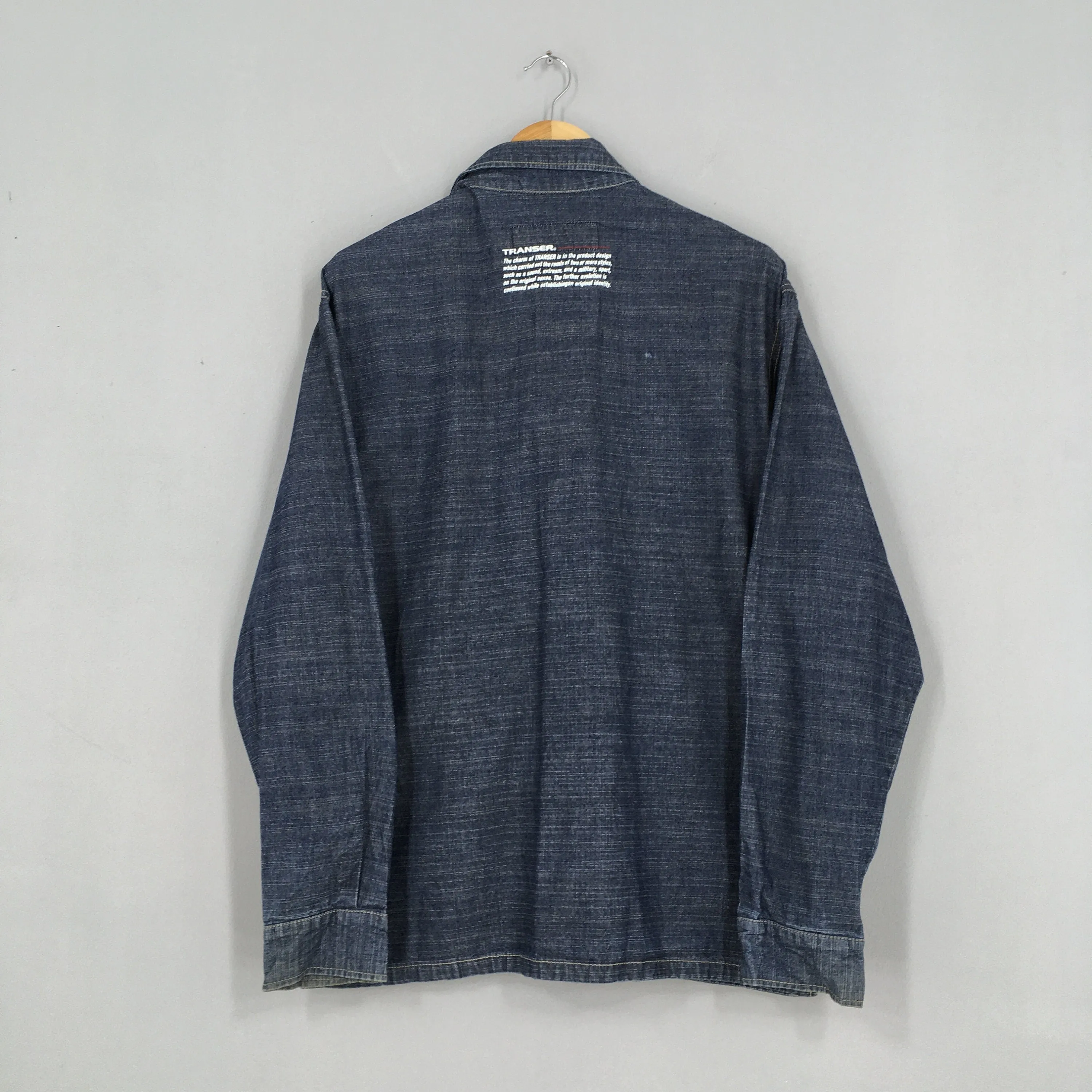 Transer Denim Workwear Jeans Jacket Medium