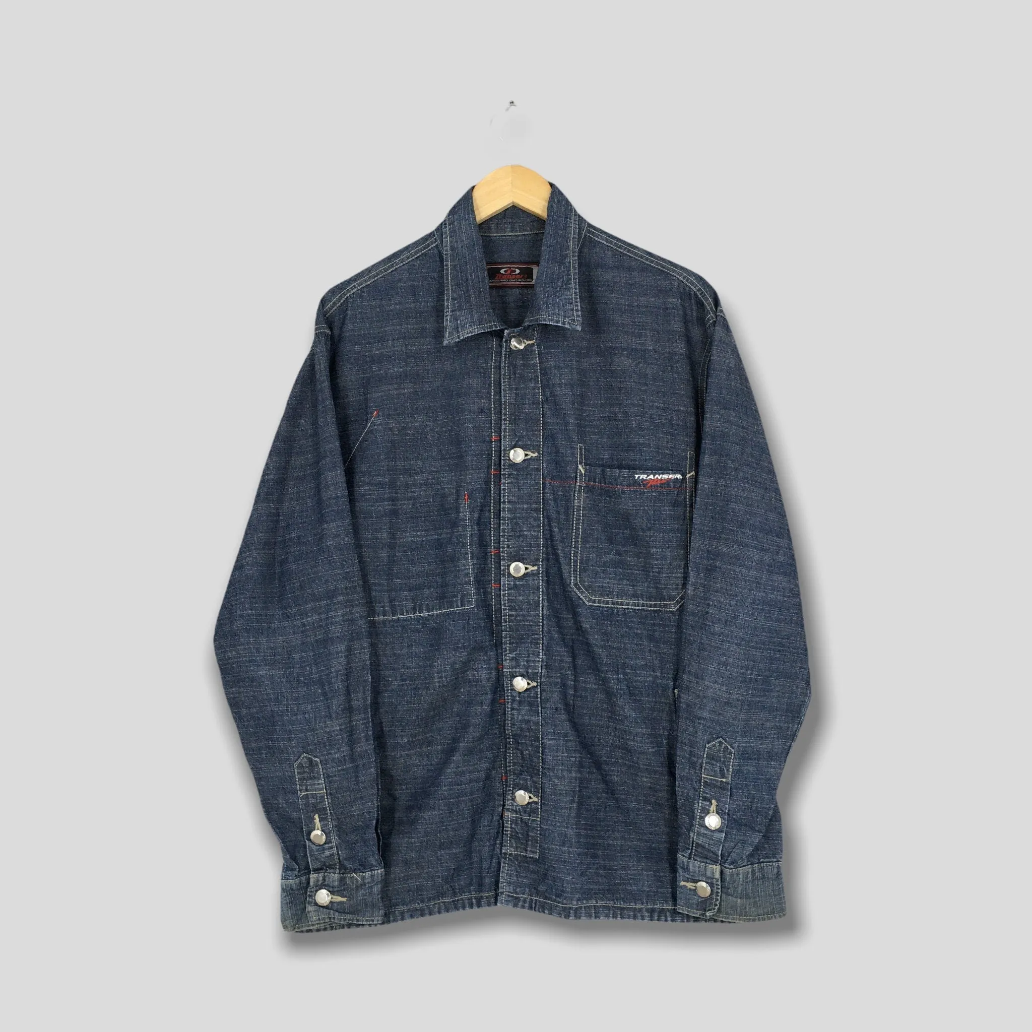 Transer Denim Workwear Jeans Jacket Medium