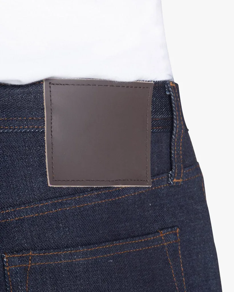 Unbranded UB221 Tapered Fit Mens Jeans - 21oz Indigo Selvedge