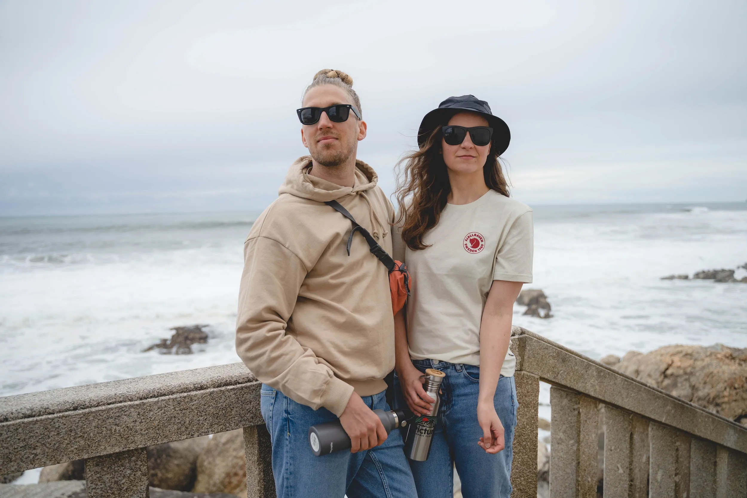 Unisex Loose Fit Hoodie - Recycled cotton & Recycled polyester
