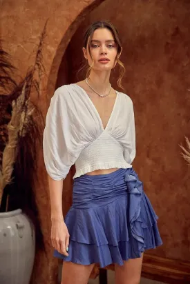 V Neck Blouse