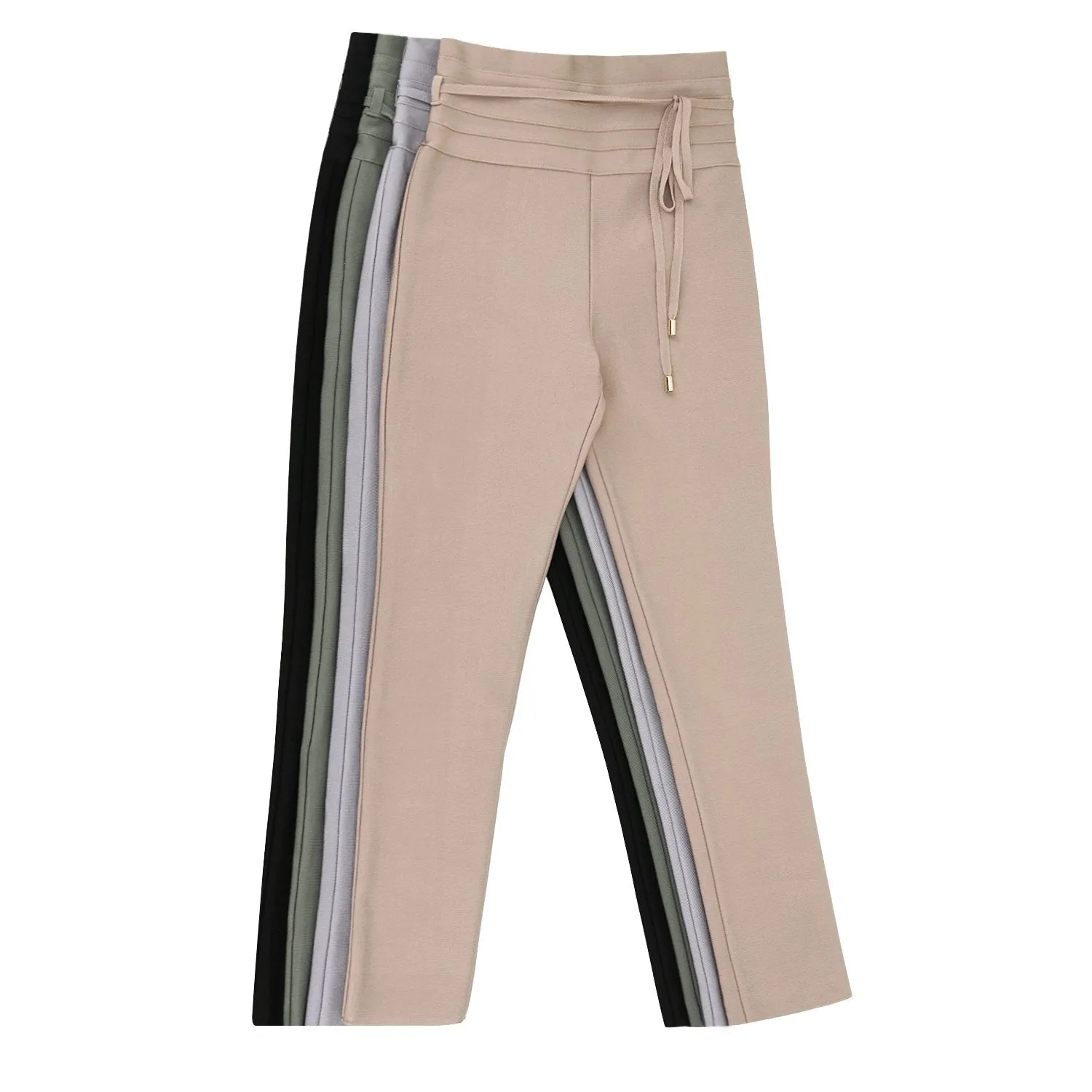 Winnal Women Fashion Sexy Tight Pants Casual High Waist Slim-Fit Sports High Waist Yoga Gym Leggings Slim Fit Bandage