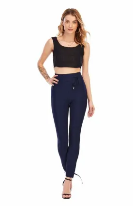 Winnal Women Fashion Sexy Tight Pants Casual High Waist Slim-Fit Sports High Waist Yoga Gym Leggings Slim Fit Bandage