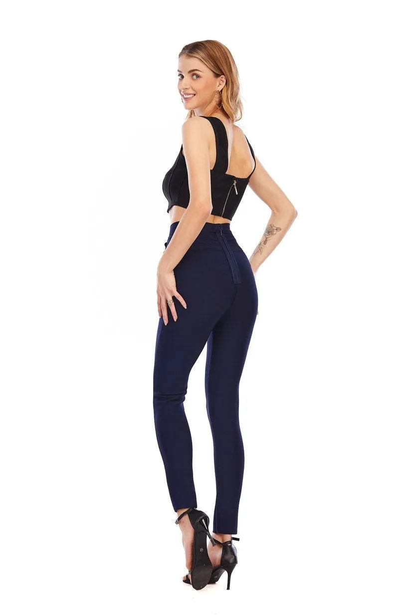 Winnal Women Fashion Sexy Tight Pants Casual High Waist Slim-Fit Sports High Waist Yoga Gym Leggings Slim Fit Bandage