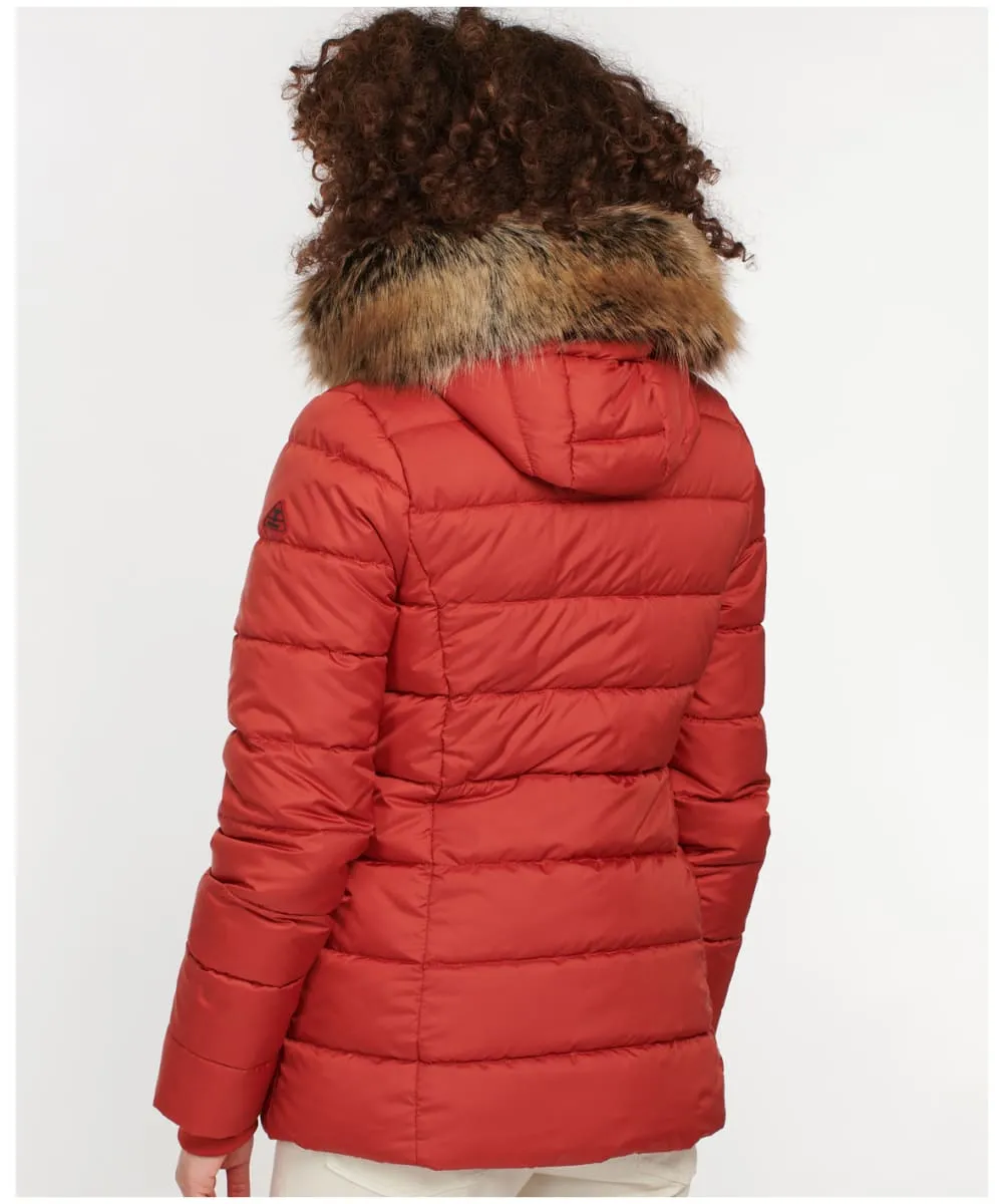 Women's Barbour | Bayside Quilt Jacket | Flame Red