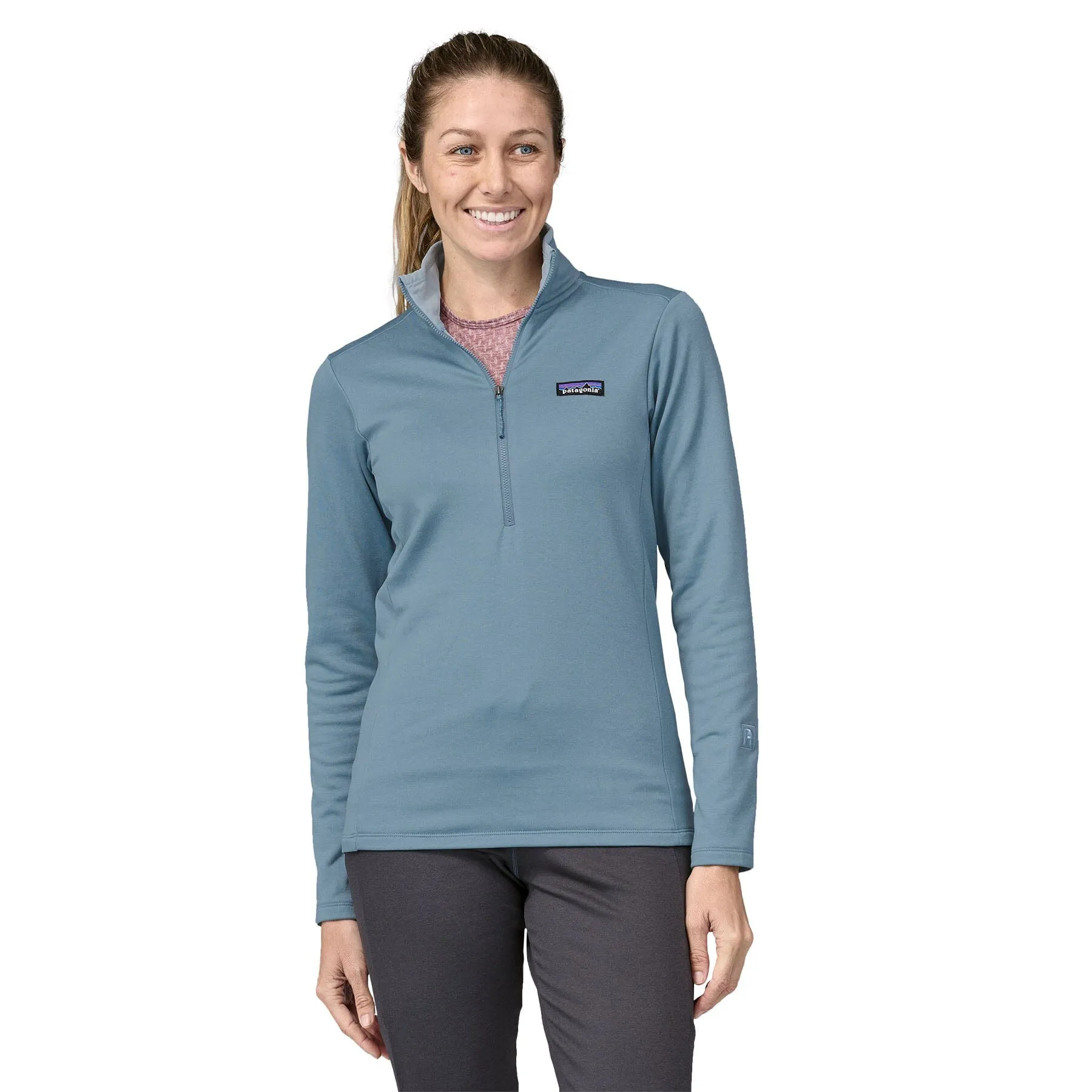 W's R1 Daily Zip Neck - Recycled Polyester